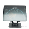Ergonomischer Tablet-Ständer aus Karbonstahl mit um 360 Grad drehbarer Basis
